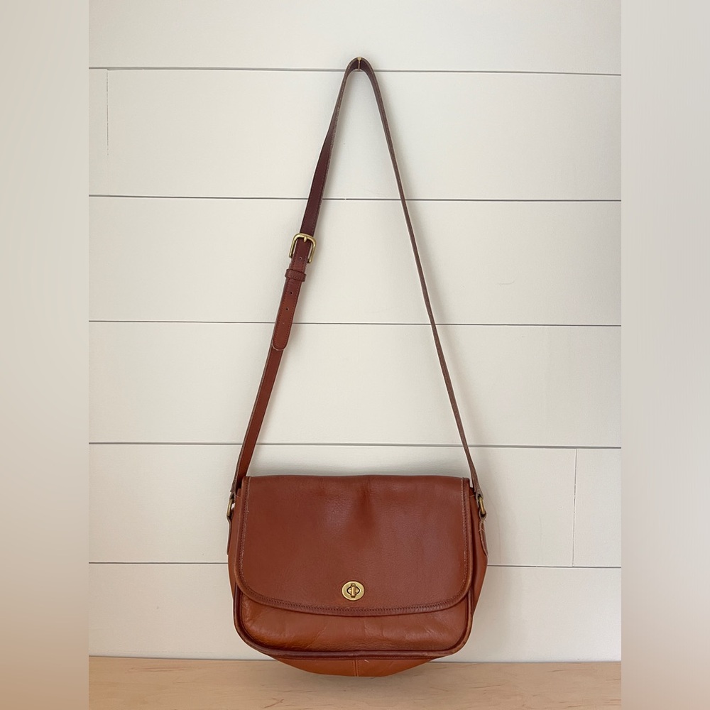 Vintage 1997 Coach City Bag #9790 - British Tan